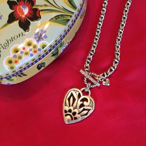 Brighton Jewelry - ❤️Brighton Silver Heart Necklace Brighton Jewelry - ❤️Brighton Silver Heart Necklace